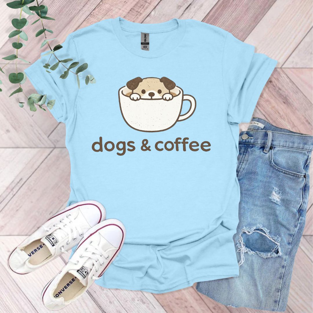 Dogs & Coffee T-Shirt