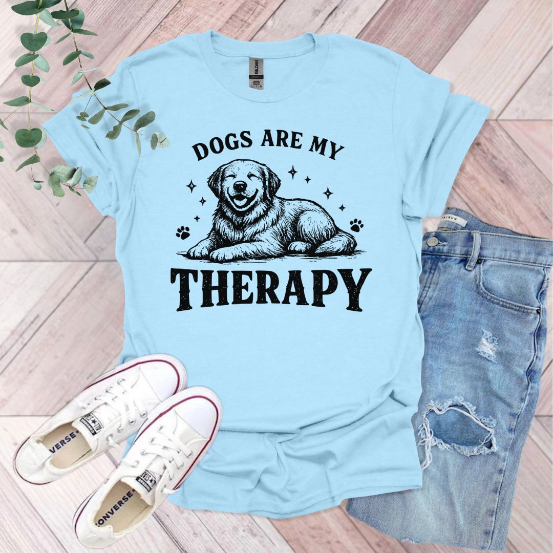 Dogs Are My Therapy T-Shirt