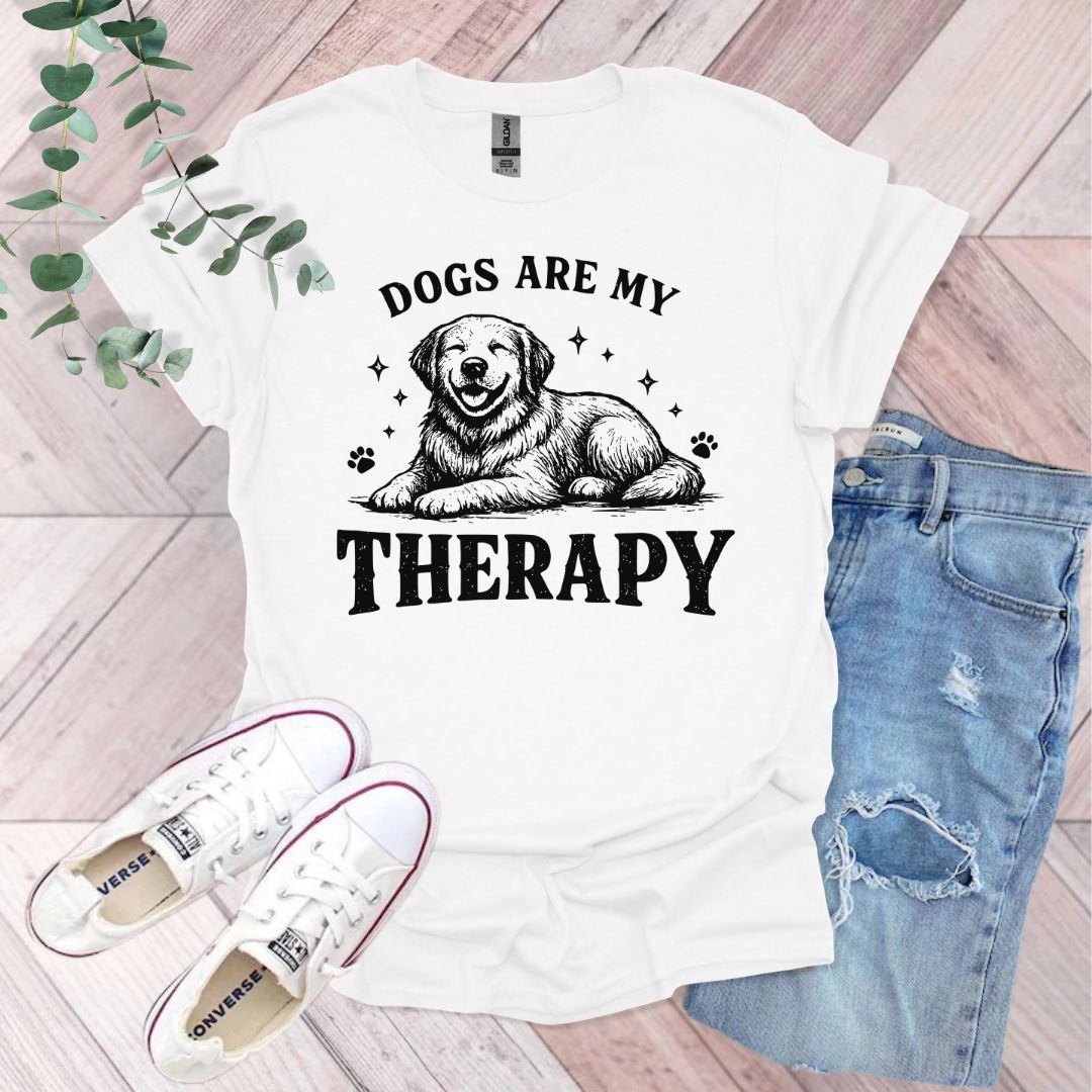 Dogs Are My Therapy T-Shirt