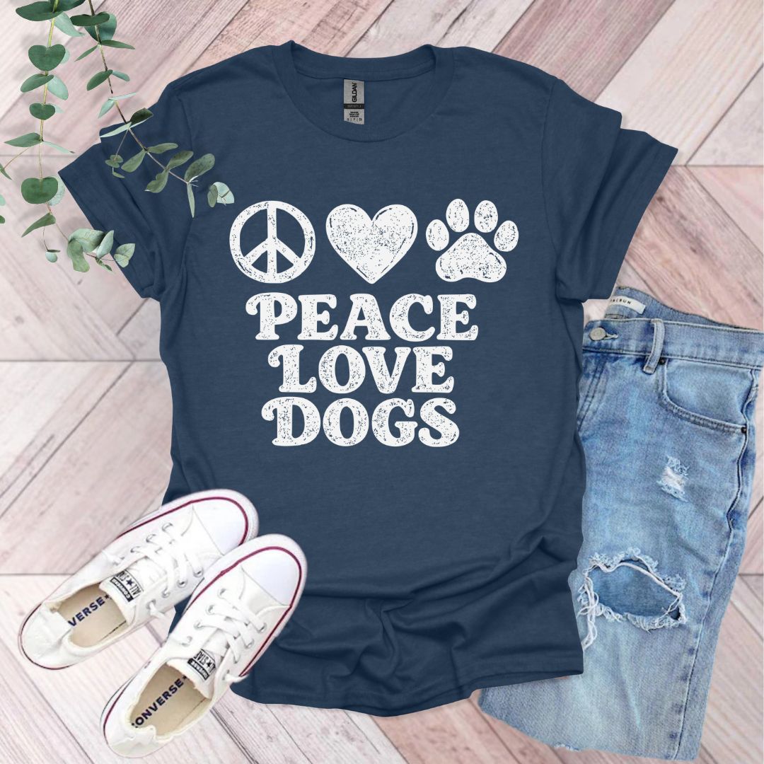 Peace Love Dogs T-Shirt
