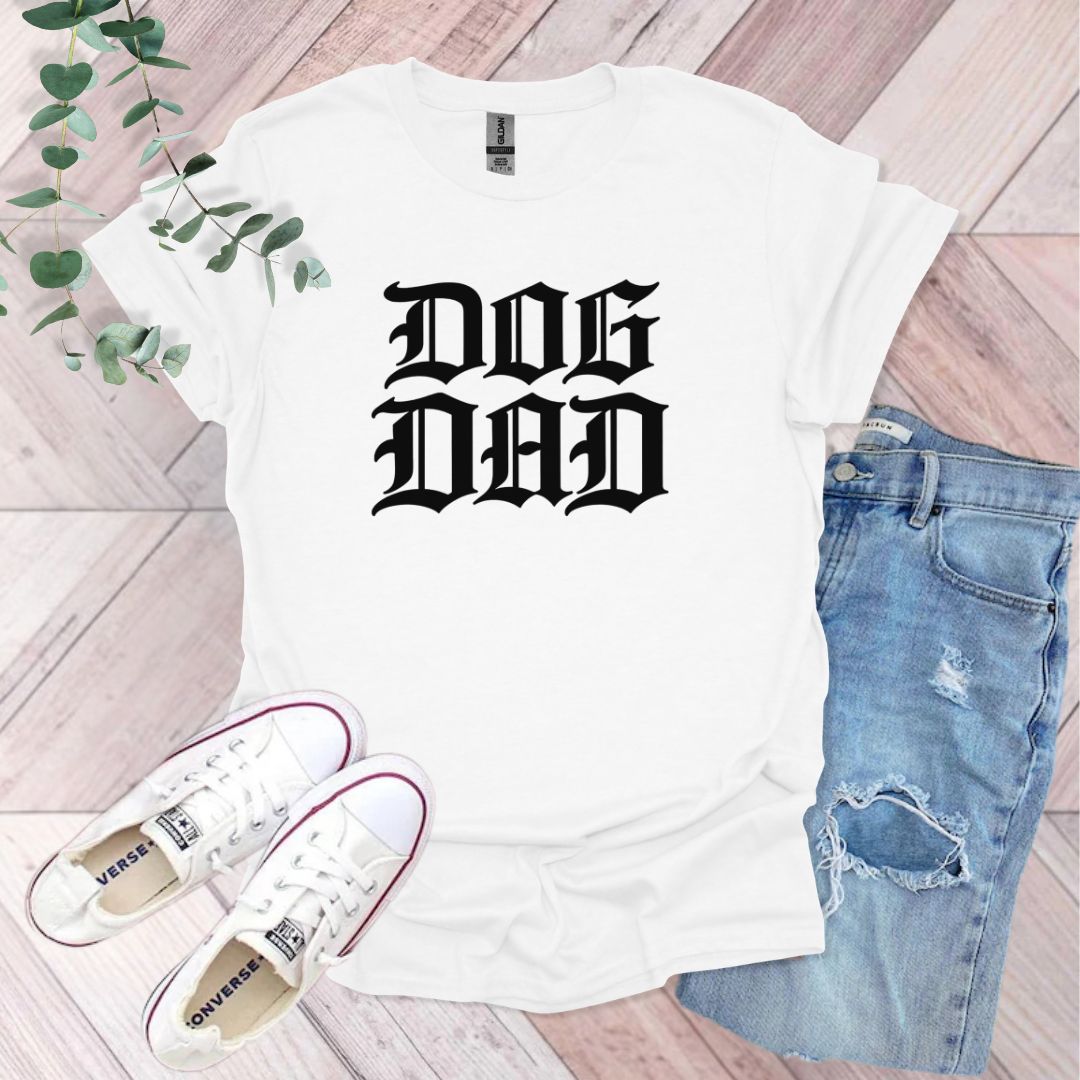 Dog Dad Gothic T-Shirt