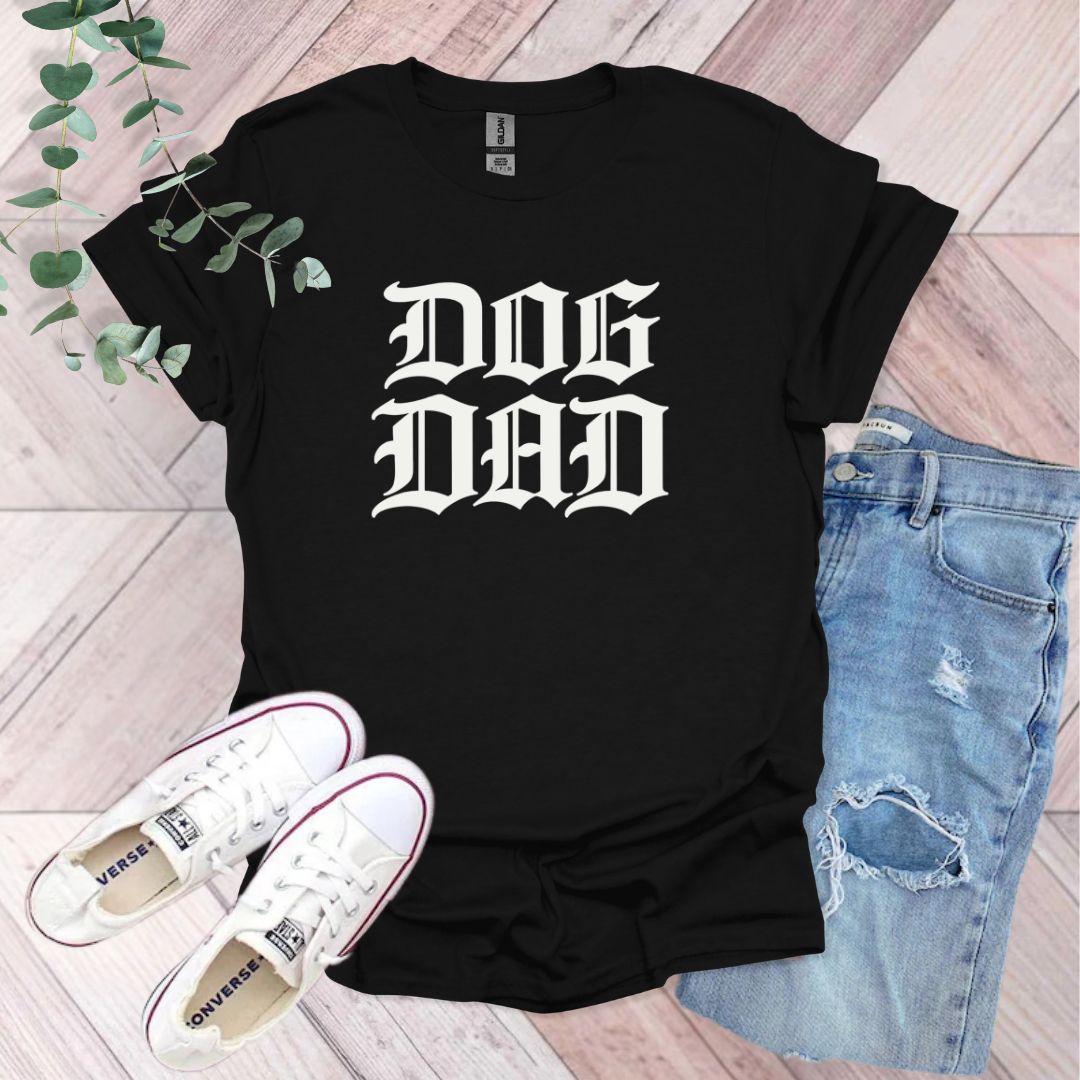 Dog Dad Gothic T-Shirt