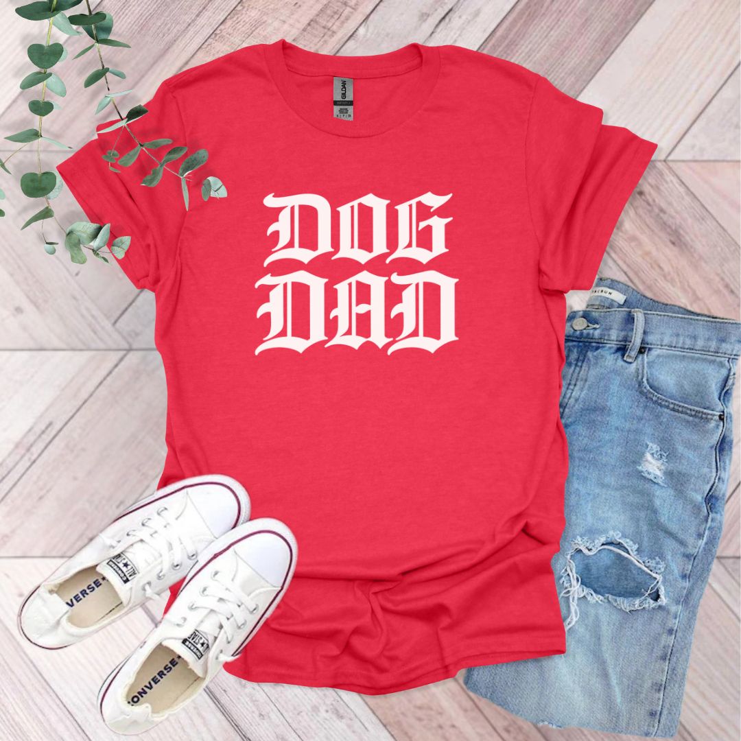 Dog Dad Gothic T-Shirt