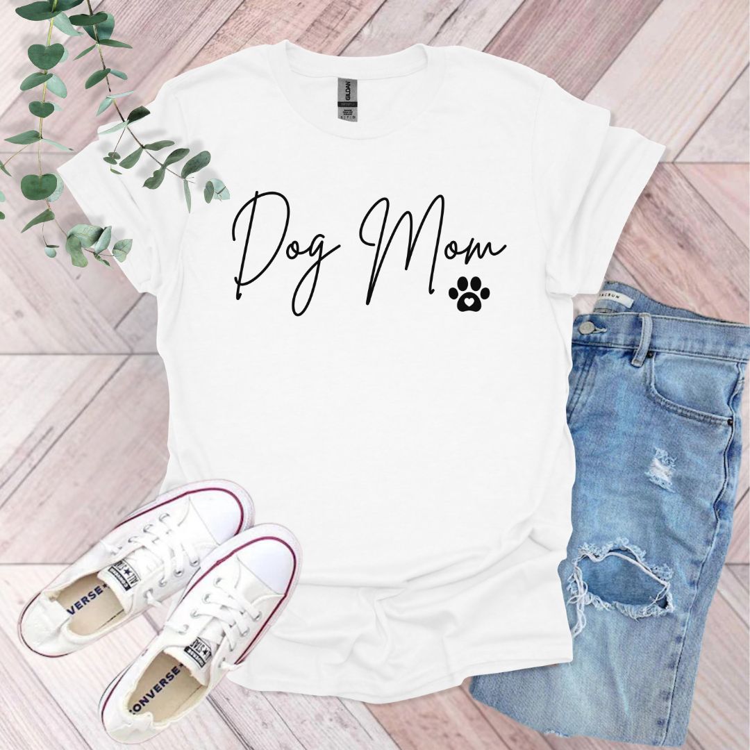 Minimalist Dog Mom T-Shirt