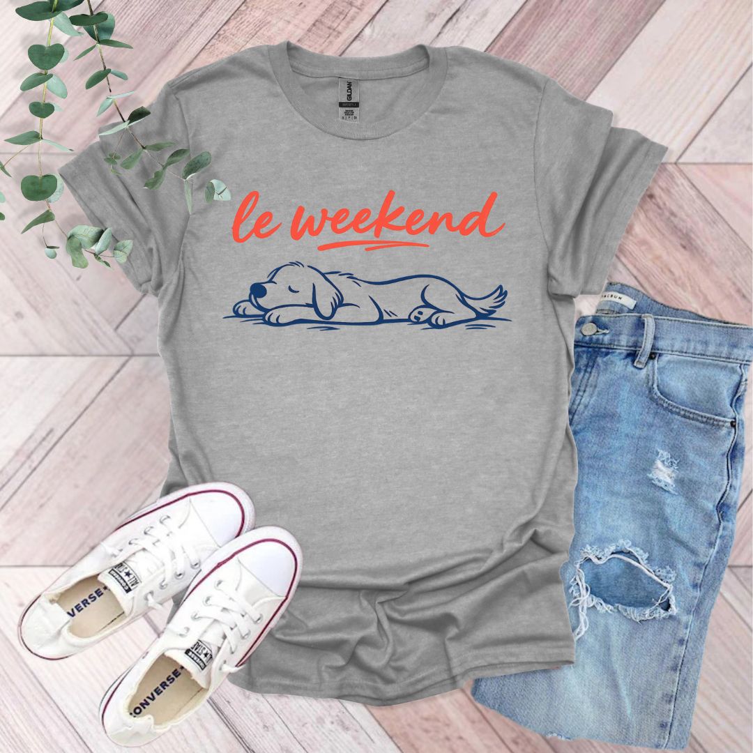 Le Weekend Dog T-Shirt