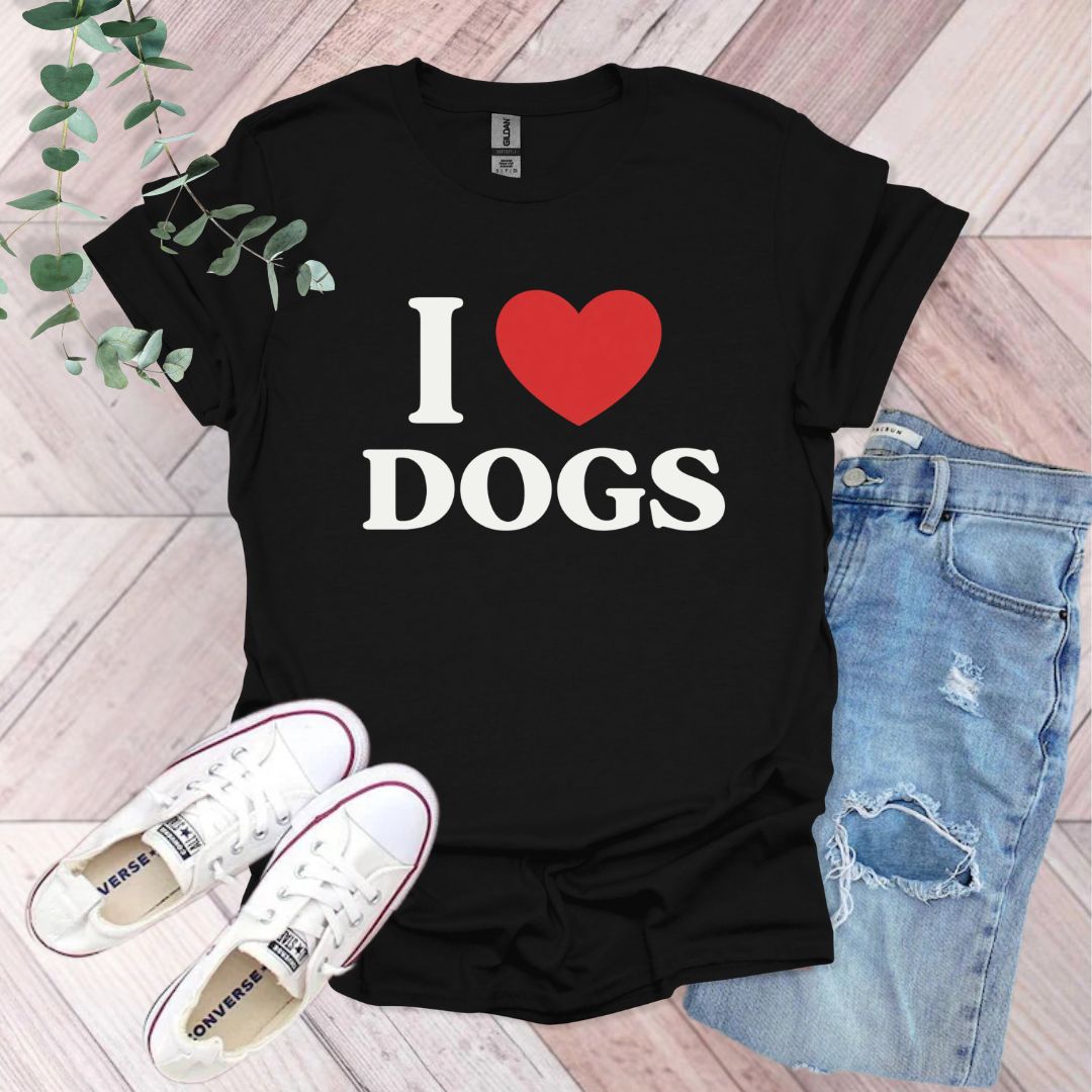 I Love Dogs T-Shirt