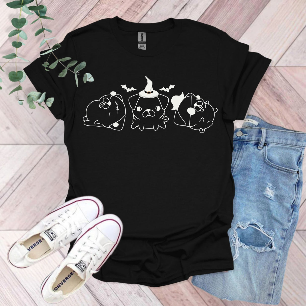Halloween Pug T-Shirt