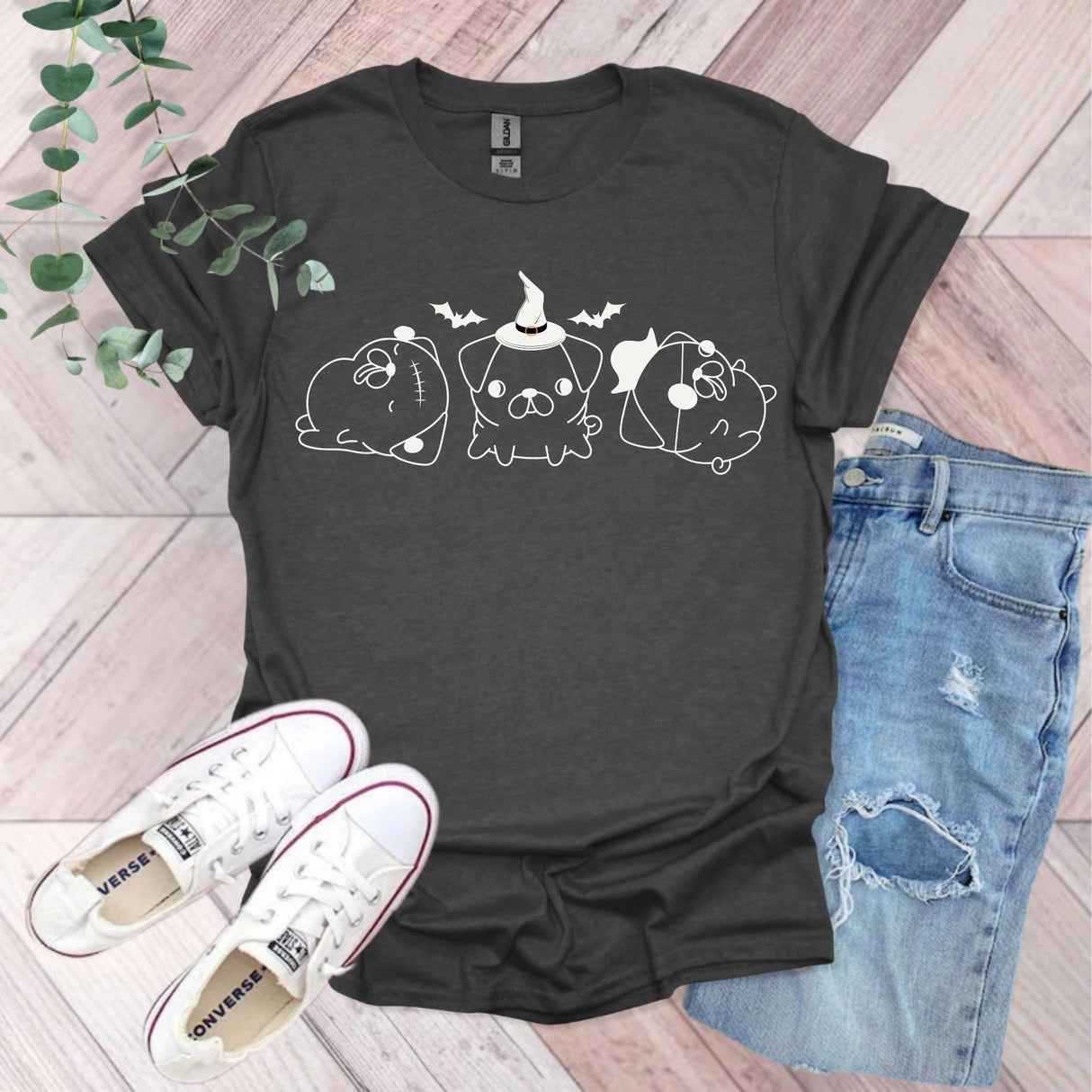 Halloween Pug T-Shirt