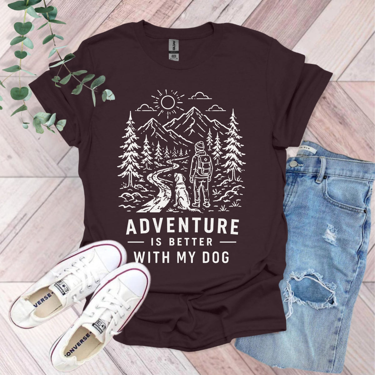 Adventure is Better With My Dog T-Shirt