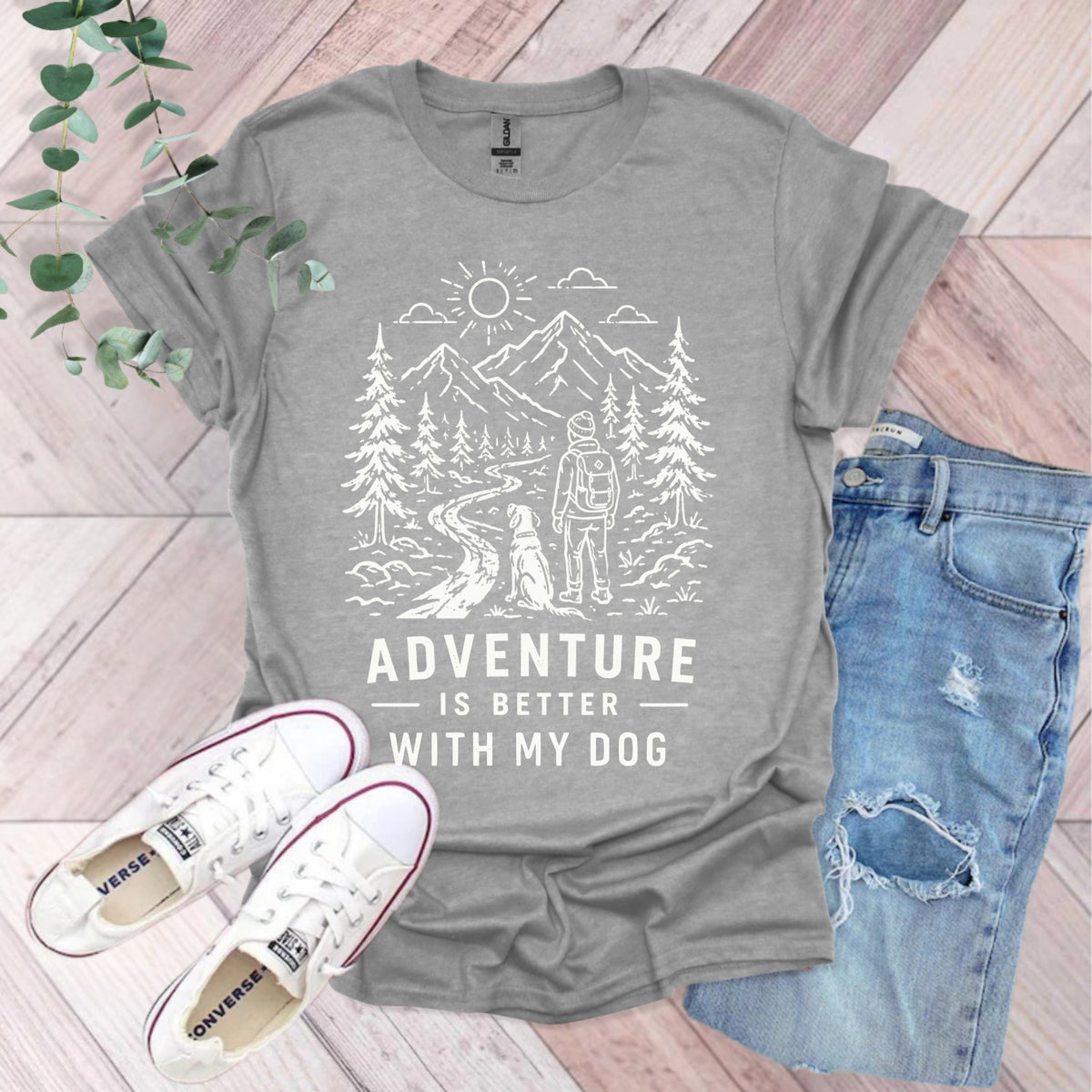 Adventure is Better With My Dog T-Shirt