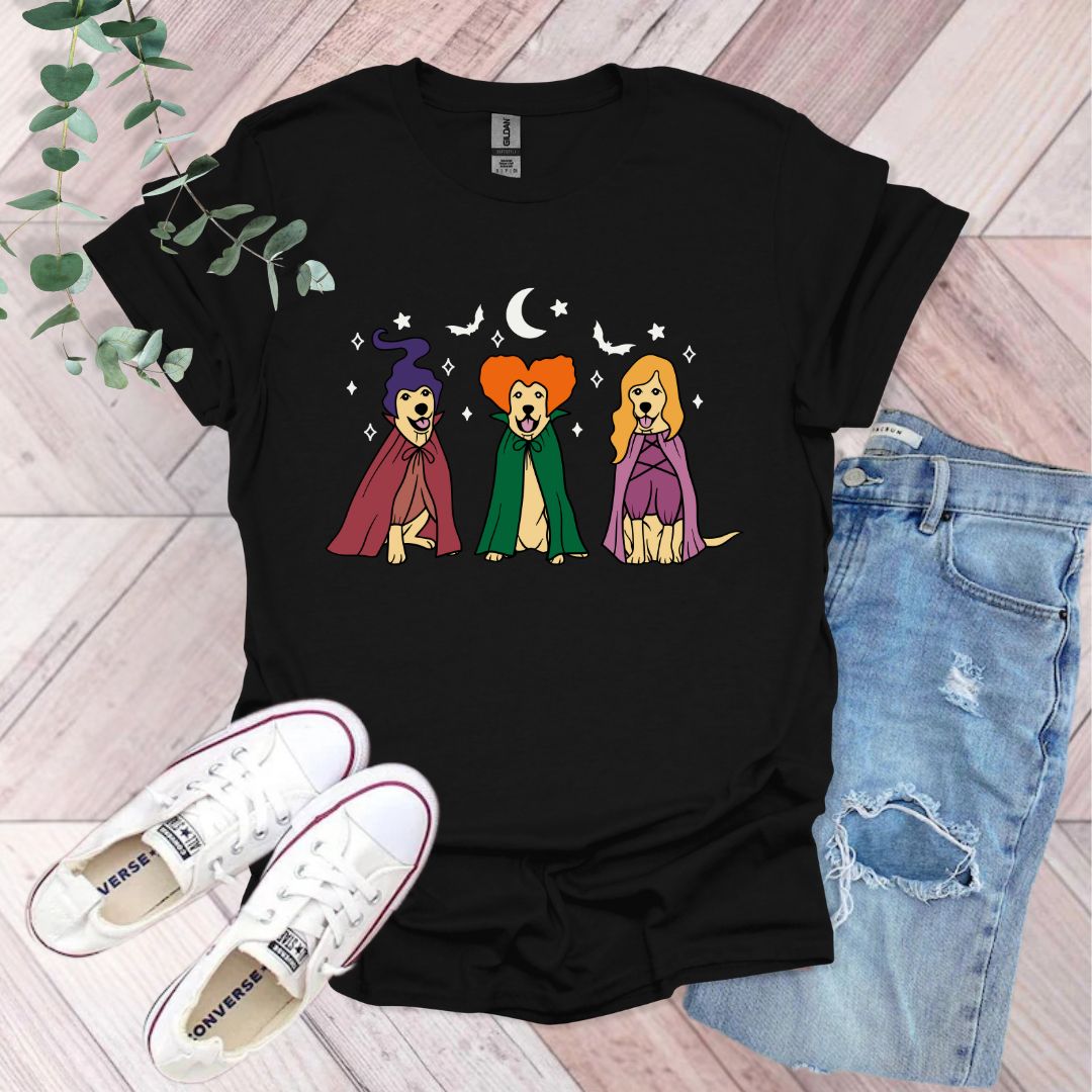 Hocos Pocus Witch Labrador Retriever T-Shirt