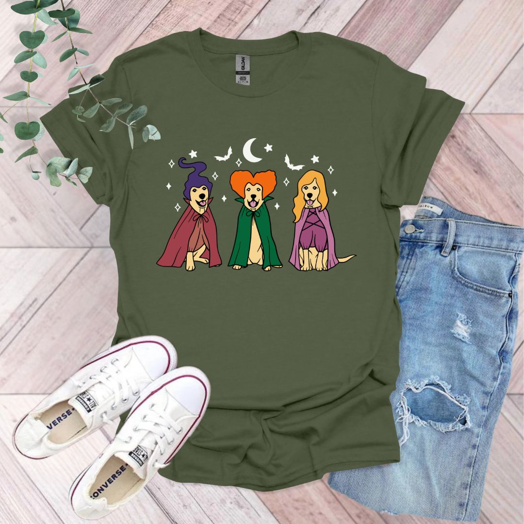Hocos Pocus Witch Labrador Retriever T-Shirt