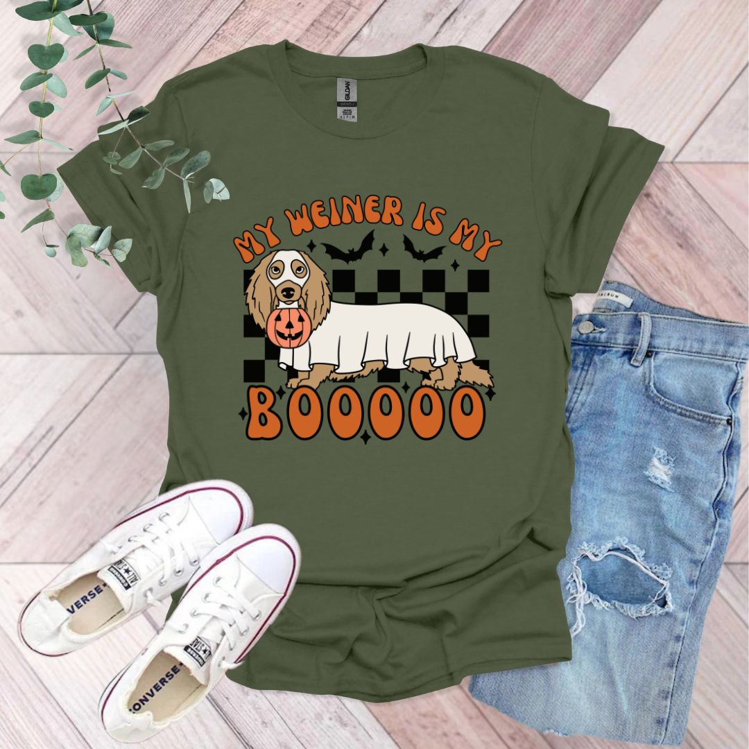 My Weiner Is My Boo T-Shirt