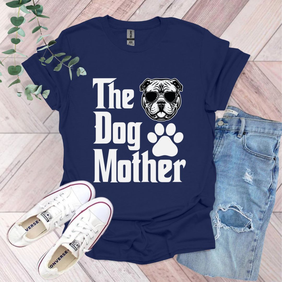 The Dog Mother English Bulldog T-Shirt
