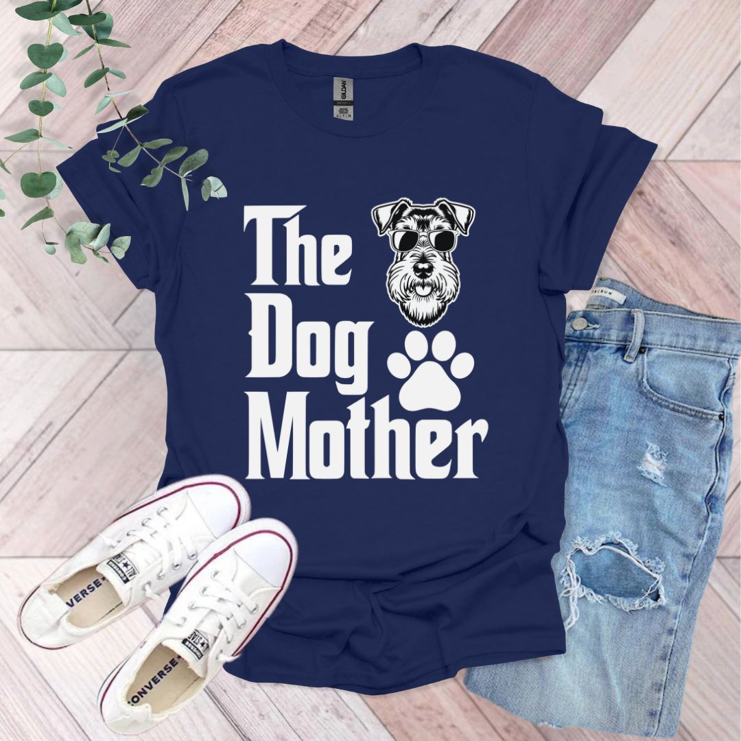 The Dog Mother Funny Schnauzer T-Shirt