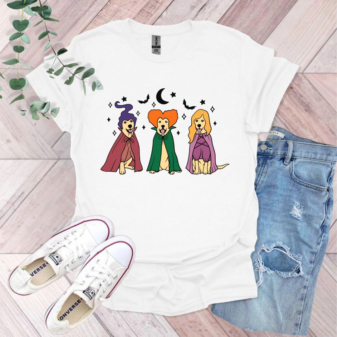 Hocos Pocus Witch Labrador Retriever T-Shirt