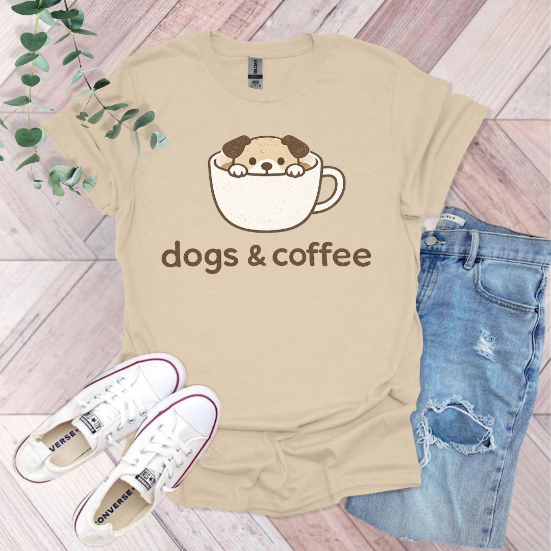 Dogs & Coffee T-Shirt