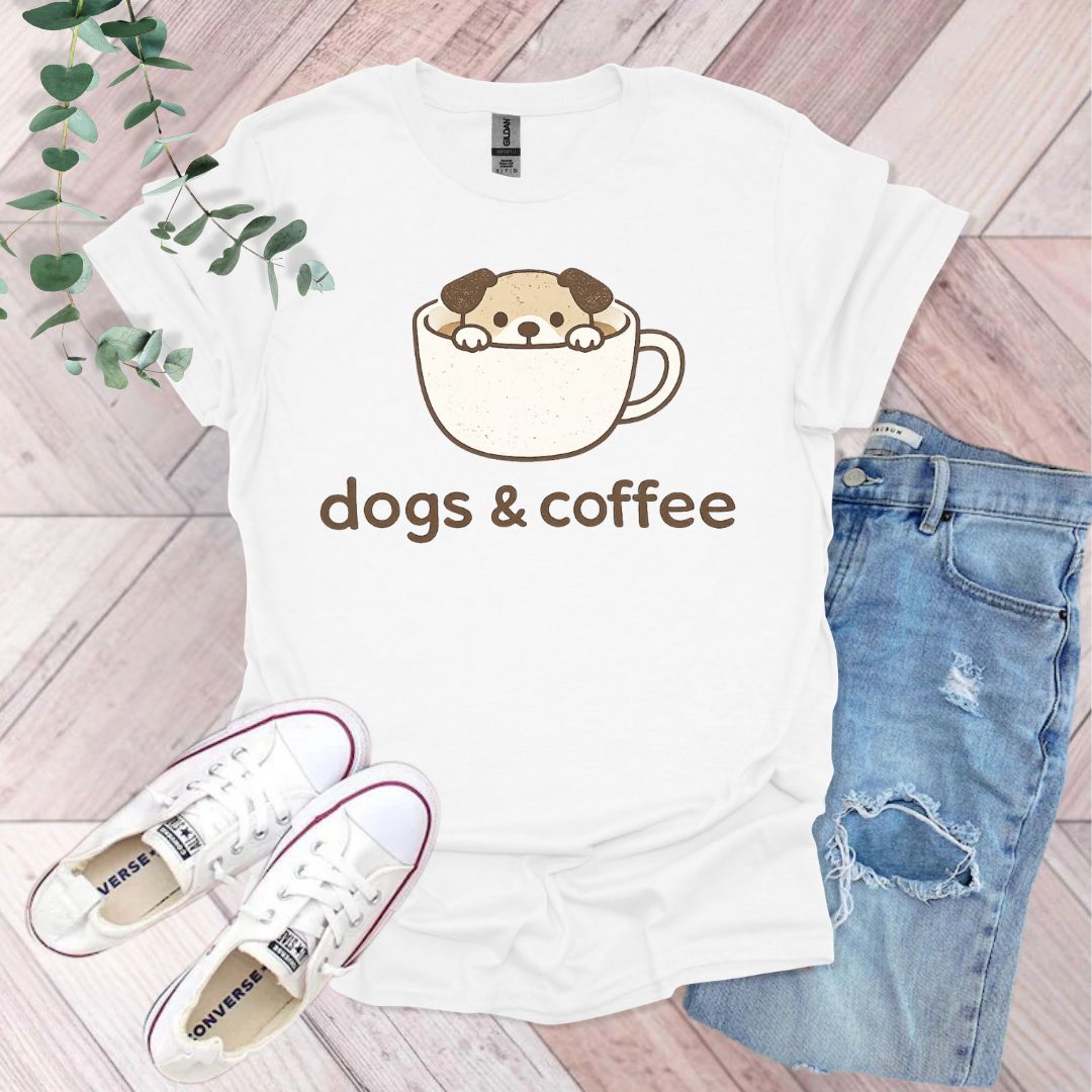 Dogs & Coffee T-Shirt