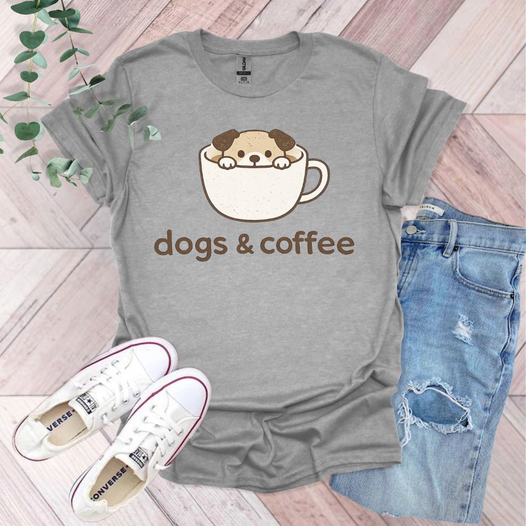 Dogs & Coffee T-Shirt