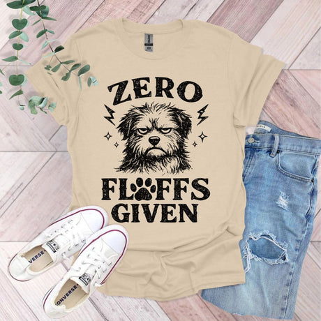 Zero Fluffs Given T-Shirt