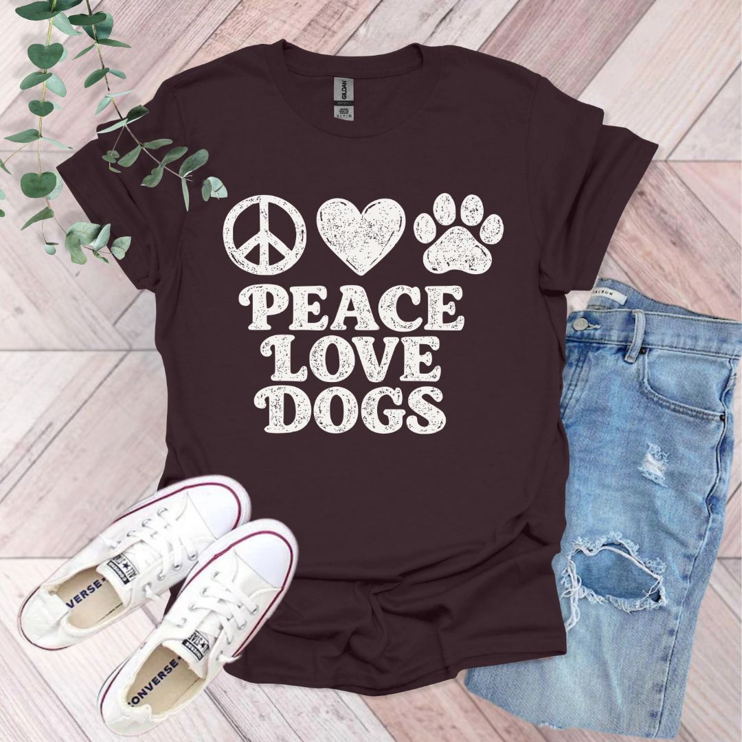 Peace Love Dogs T-Shirt