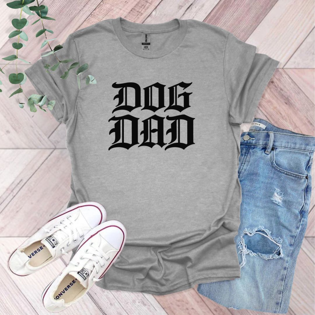 Dog Dad Gothic T-Shirt