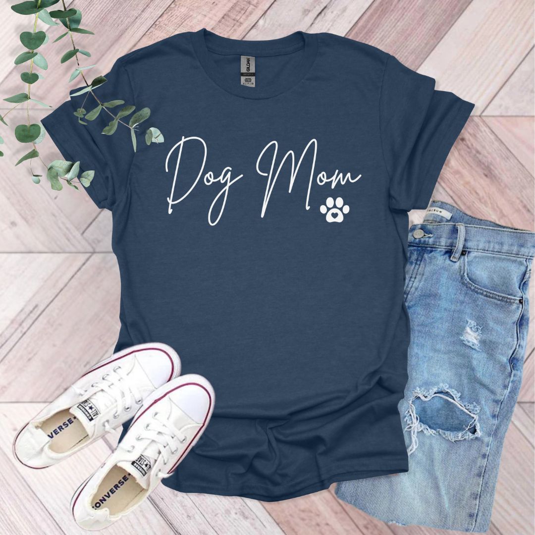 Minimalist Dog Mom T-Shirt