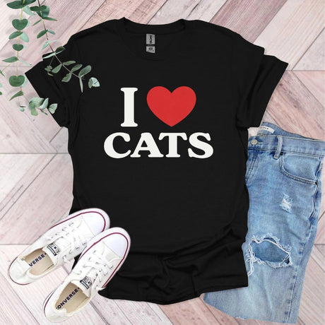 I Love Cats T-Shirt