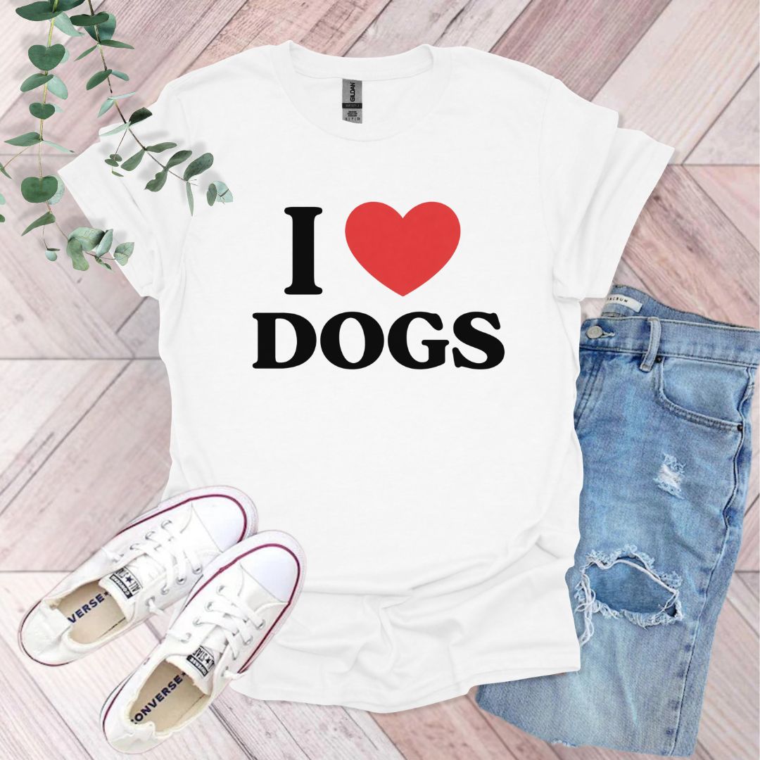 I Love Dogs T-Shirt