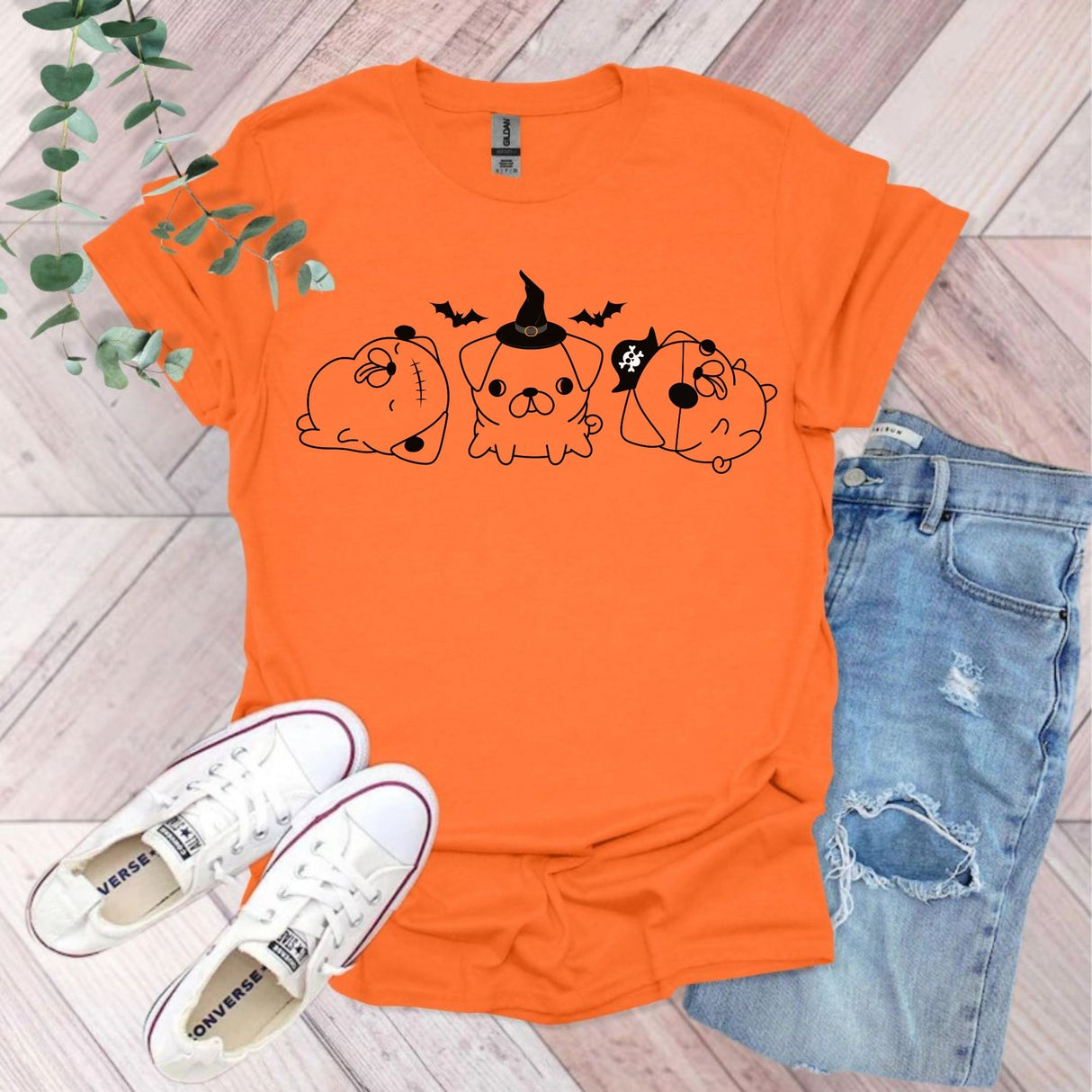 Halloween Pug T-Shirt
