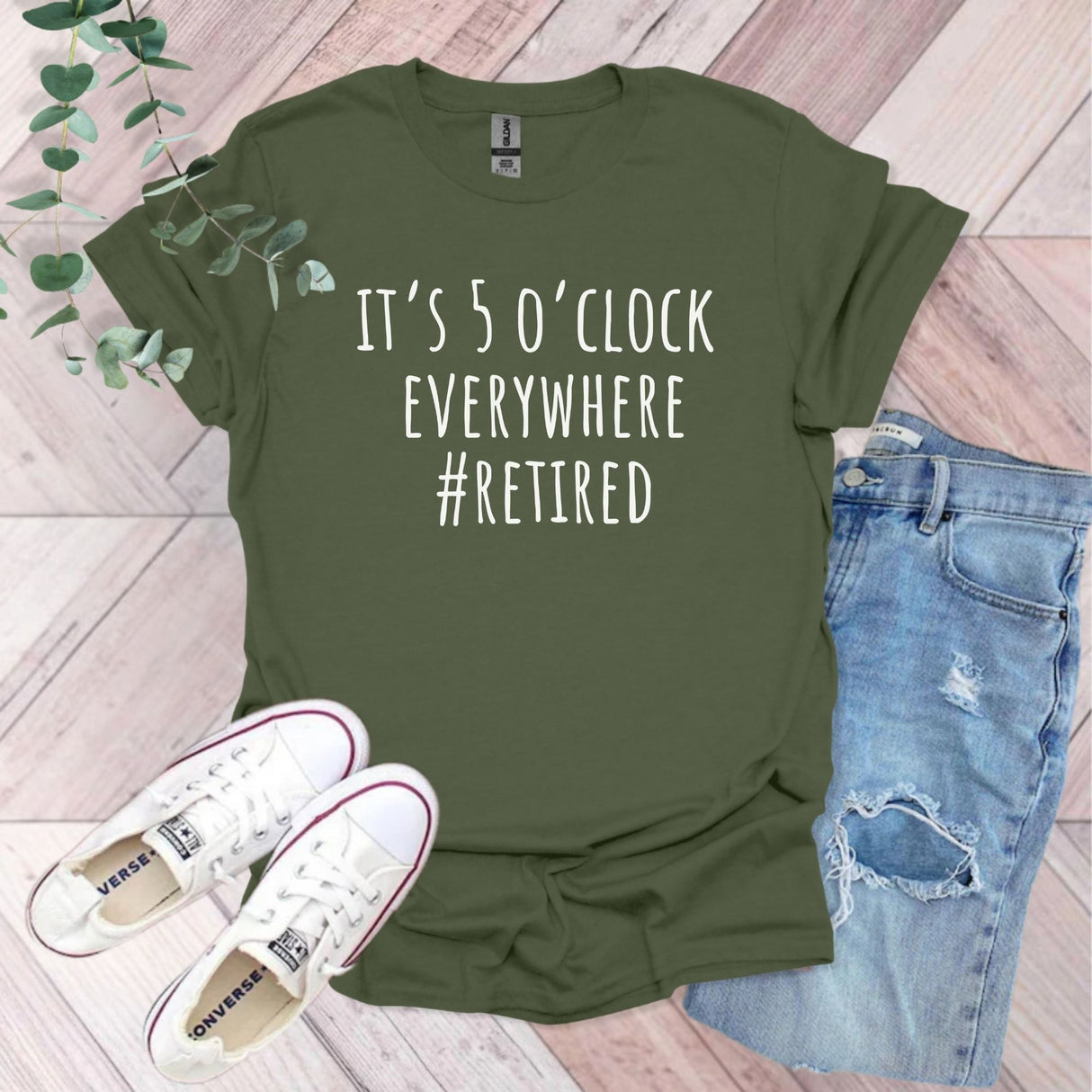 It's Five O'Clock Everywhere Retired T-Shirt