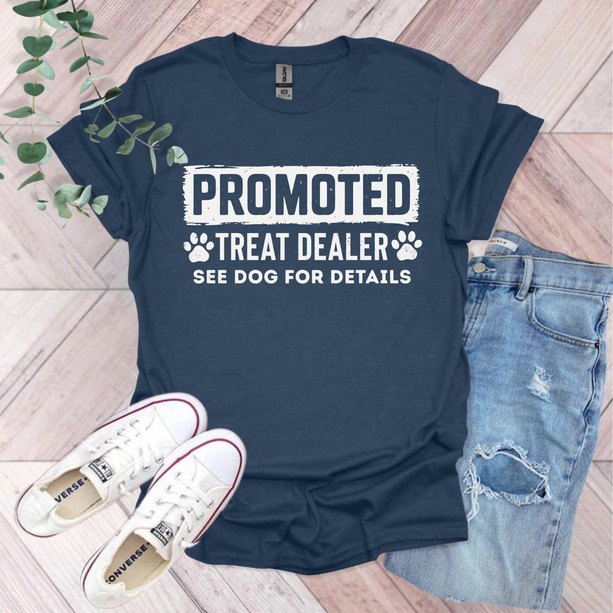 Promoted Treat Dealer See Dog For Details T-Shirt
