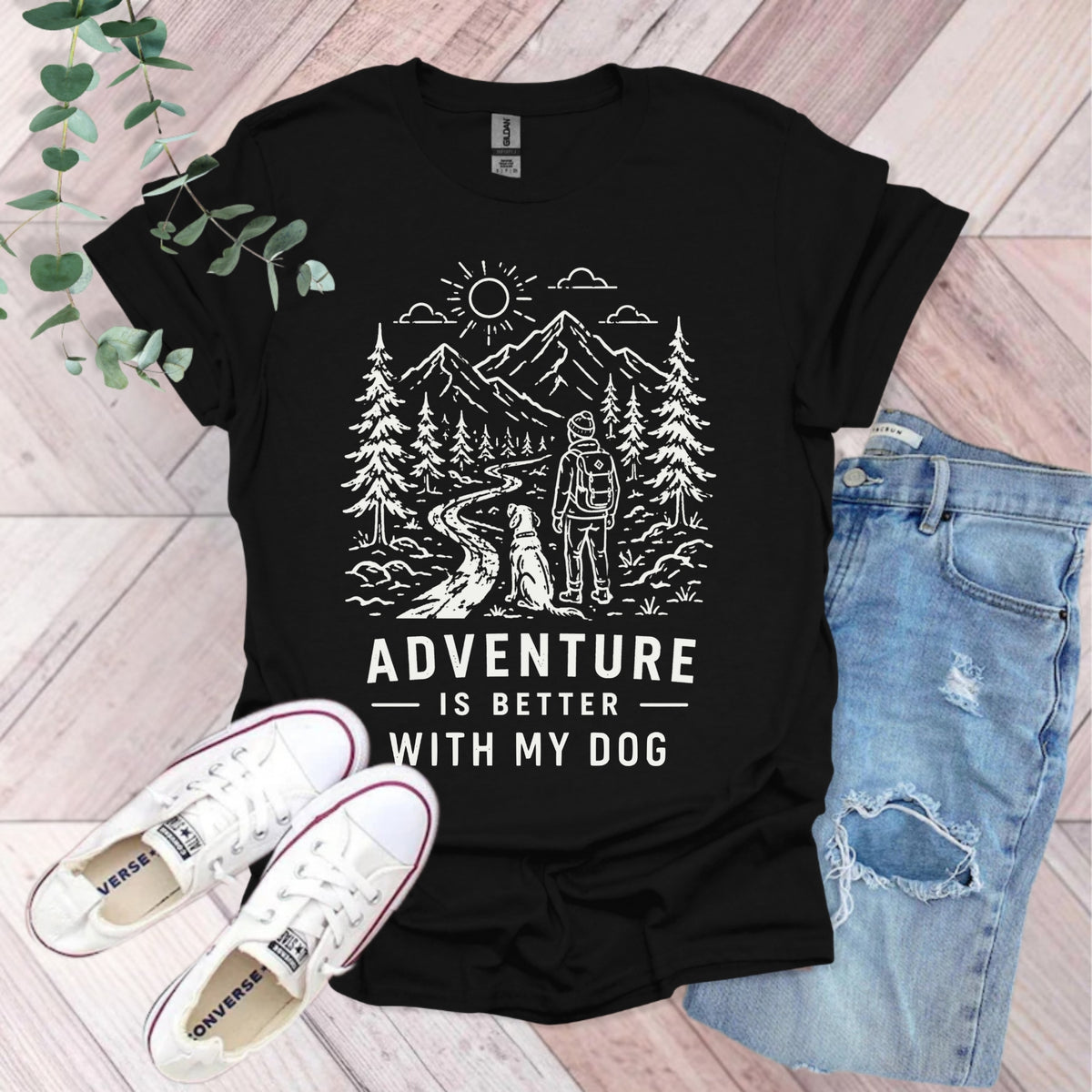 Adventure is Better With My Dog T-Shirt