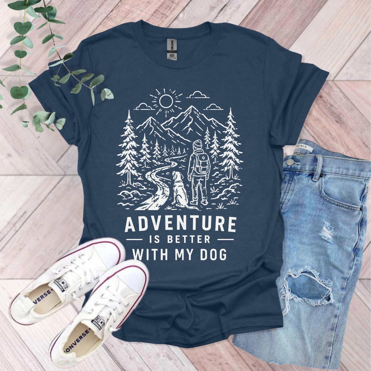 Adventure is Better With My Dog T-Shirt