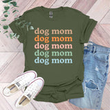 a t - shirt with the words dog mom on it