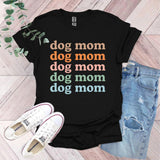 a t - shirt with the words dog mom on it