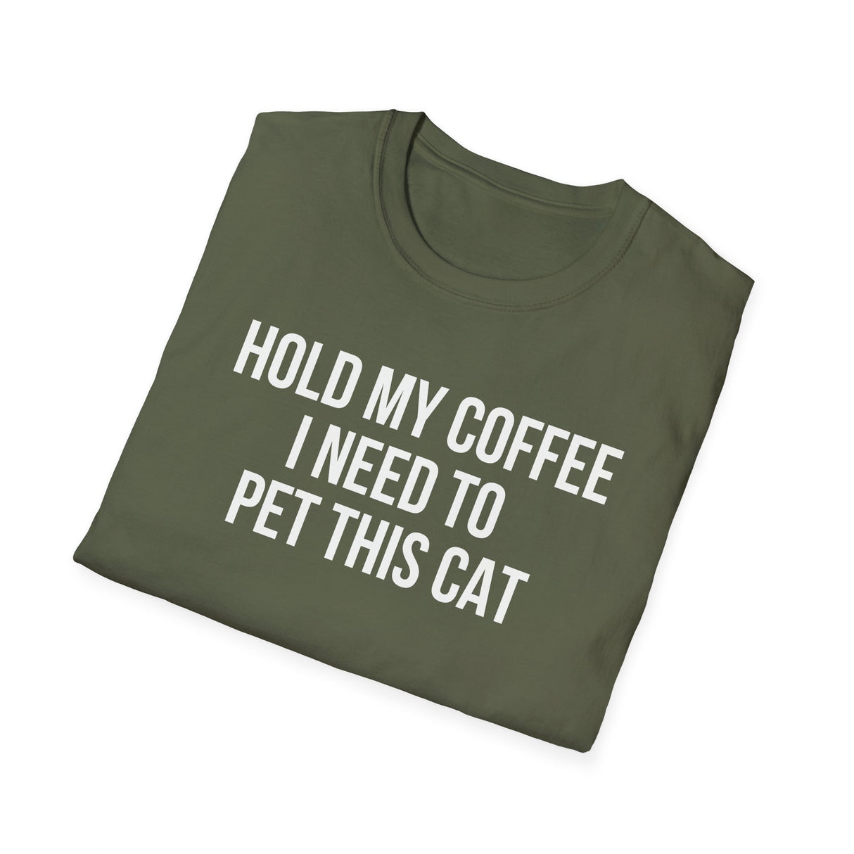 Hold My Coffee I Need To Pet This Cat T-Shirt