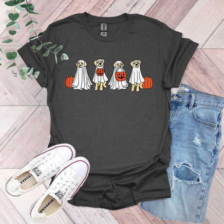 Halloween Ghost Labrador Retriever T-Shirt