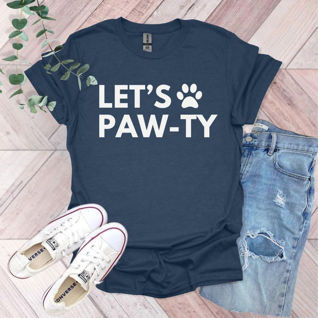 Let's Pawty T-Shirt