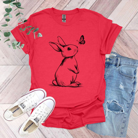Bunny And Butterfly T-Shirt