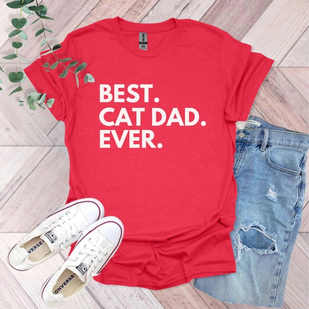 Best Cat Dad Ever T-Shirt