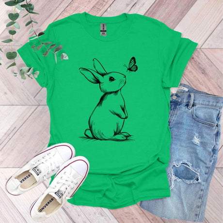 Bunny And Butterfly T-Shirt