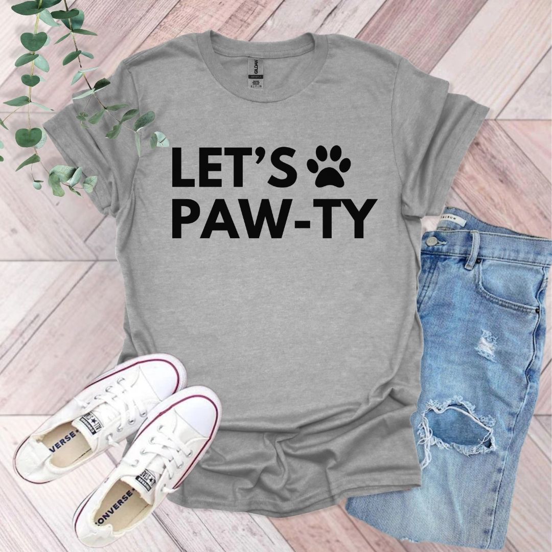 Let's Pawty T-Shirt