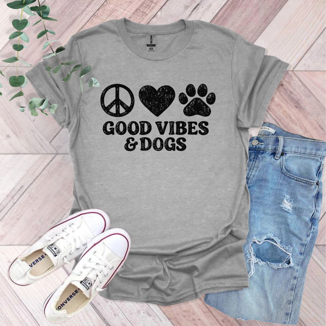 Good Vibes & Dogs T-Shirt