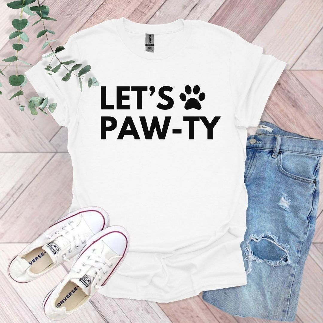 Let's Pawty T-Shirt