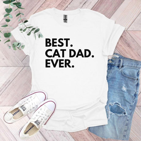 Best Cat Dad Ever T-Shirt